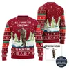 Brilliant Custom Photo Ugly Xmas Sweater For Hunting Lovers