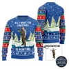 Brilliant Custom Photo Ugly Xmas Sweater For Hunting Lovers - variant image 1