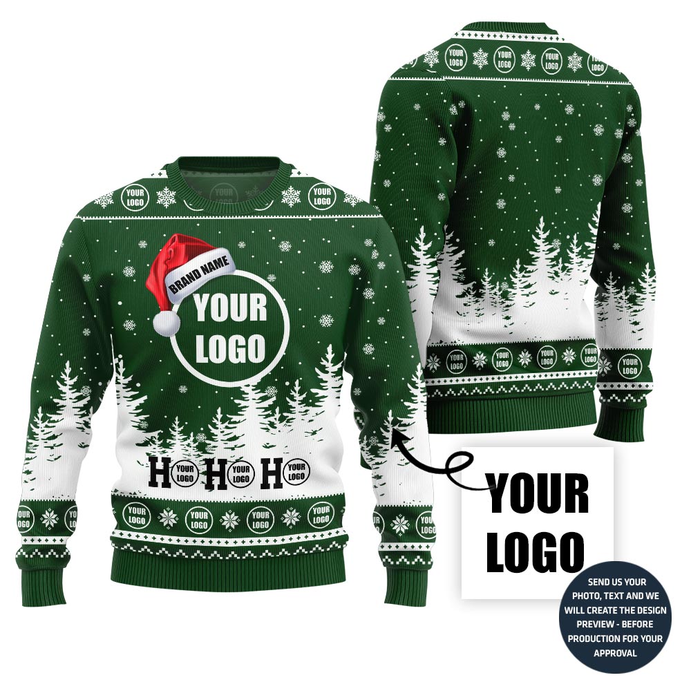 Unique Custom Logo And Brand Holiday Sweater