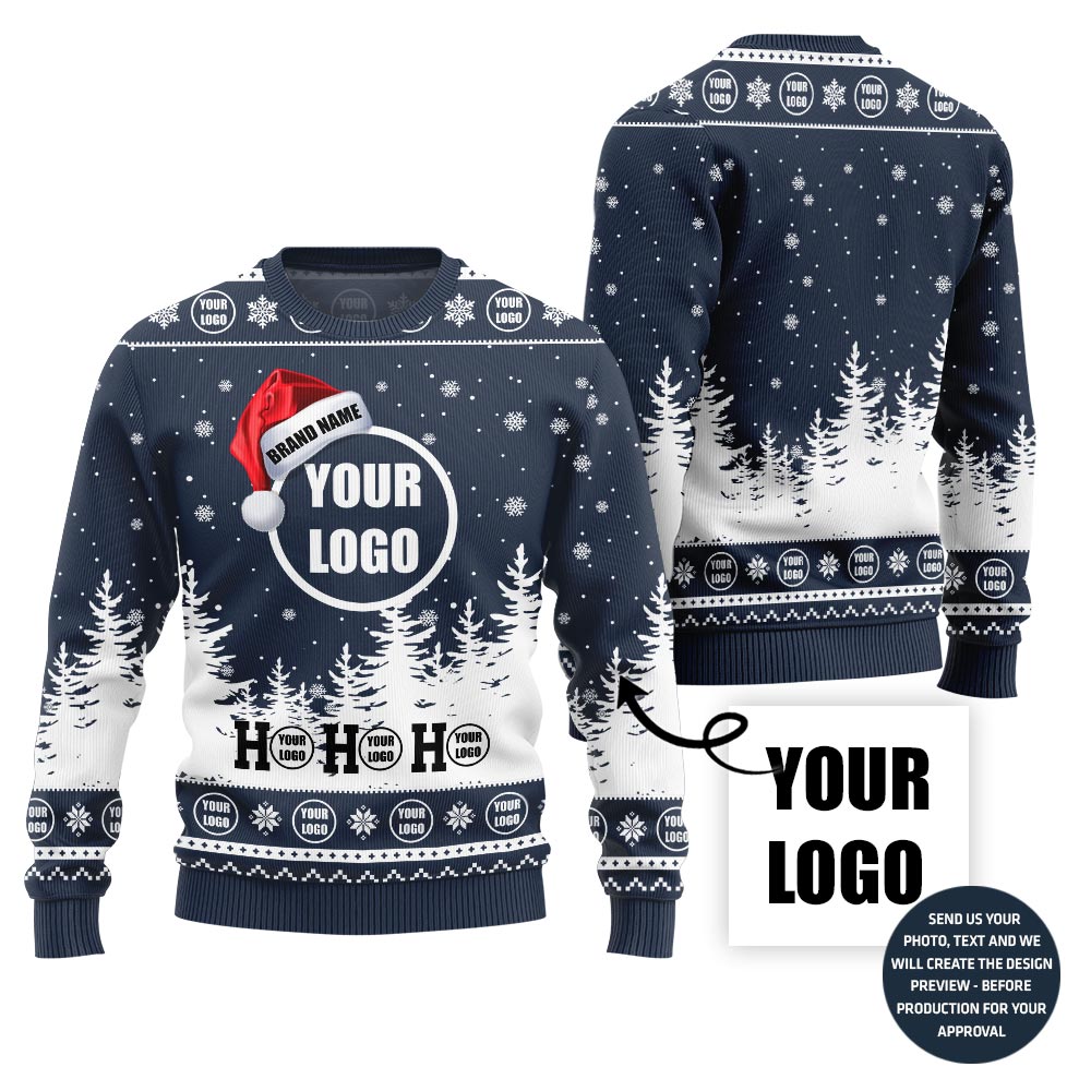 Unique Custom Logo And Brand Holiday Sweater