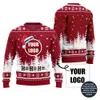 Unique Custom Logo And Brand Holiday Sweater