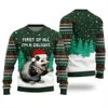 I Am A Delight Opossum Christmas Sweater