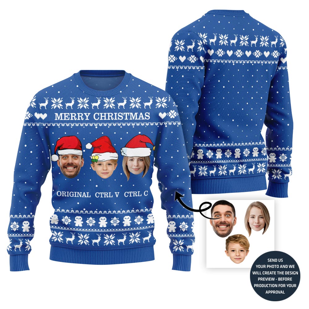 Tech-savvy Family Custom Xmas Sweater - variant image 1