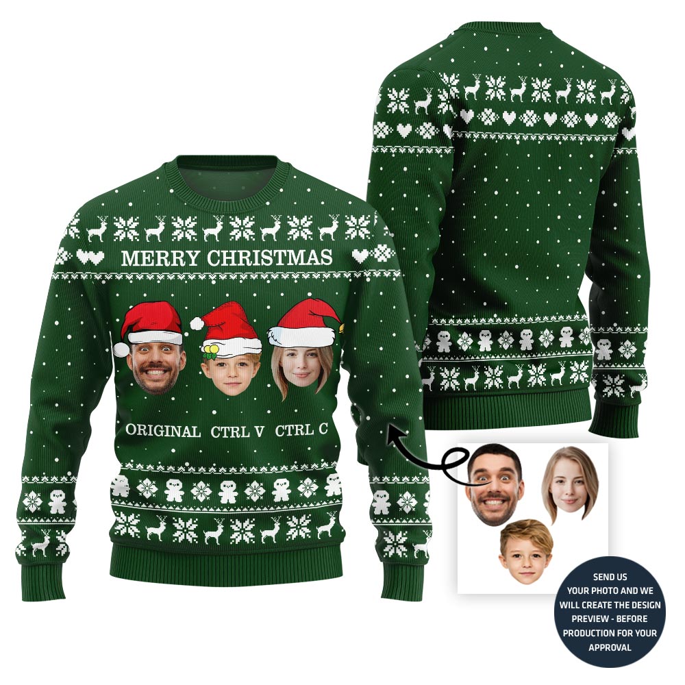 Tech-savvy Family Custom Xmas Sweater