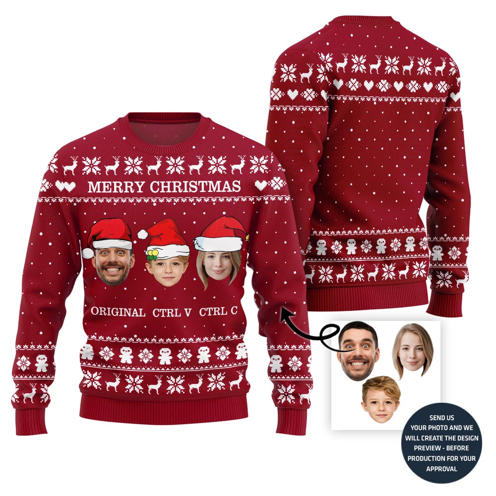 Tech-savvy Family Custom Xmas Sweater