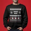 Adorable Santa Custom Logo And Name Ugly Christmas Sweatshirt