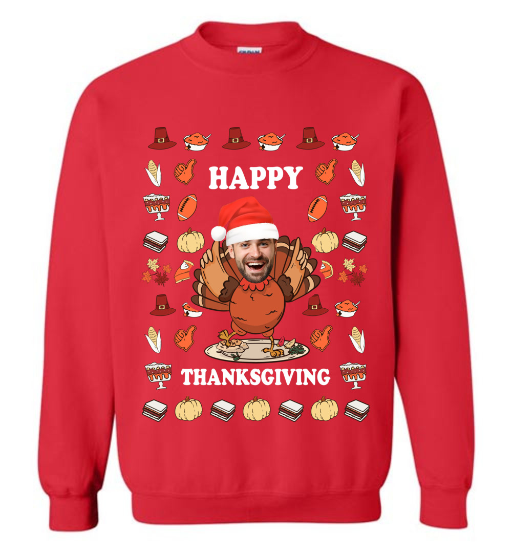 Happy Thanksgiving Turkey Day Sweater