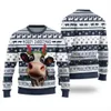 Mooey Christmas Cow Ugly Sweater