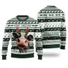 Mooey Christmas Cow Ugly Sweater