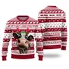 Mooey Christmas Cow Ugly Sweater