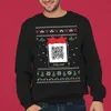 Personalized QR Code Funny Xmas Sweatshirt