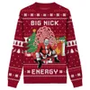 Big Nick Energy Knitted Christmas Sweater