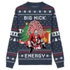 Big Nick Energy Knitted Christmas Sweater