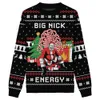 Big Nick Energy Knitted Christmas Sweater