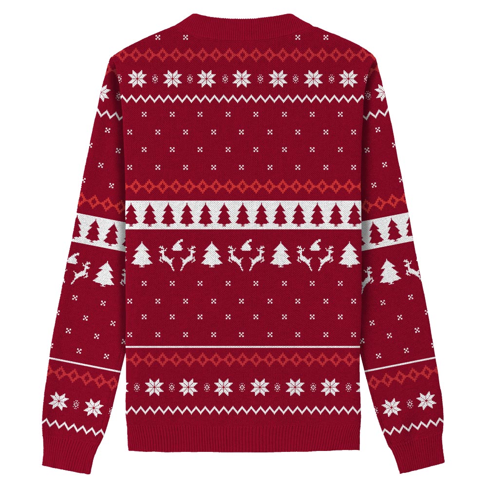 Big Nick Energy Knitted Christmas Sweater
