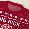 Big Nick Energy Knitted Christmas Sweater