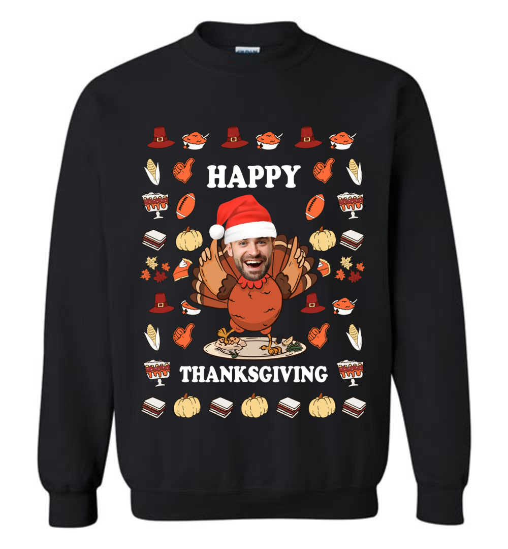 Happy Thanksgiving Turkey Day Sweater