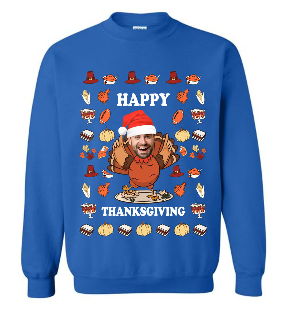 Happy Thanksgiving Turkey Day Sweater - variant image 1