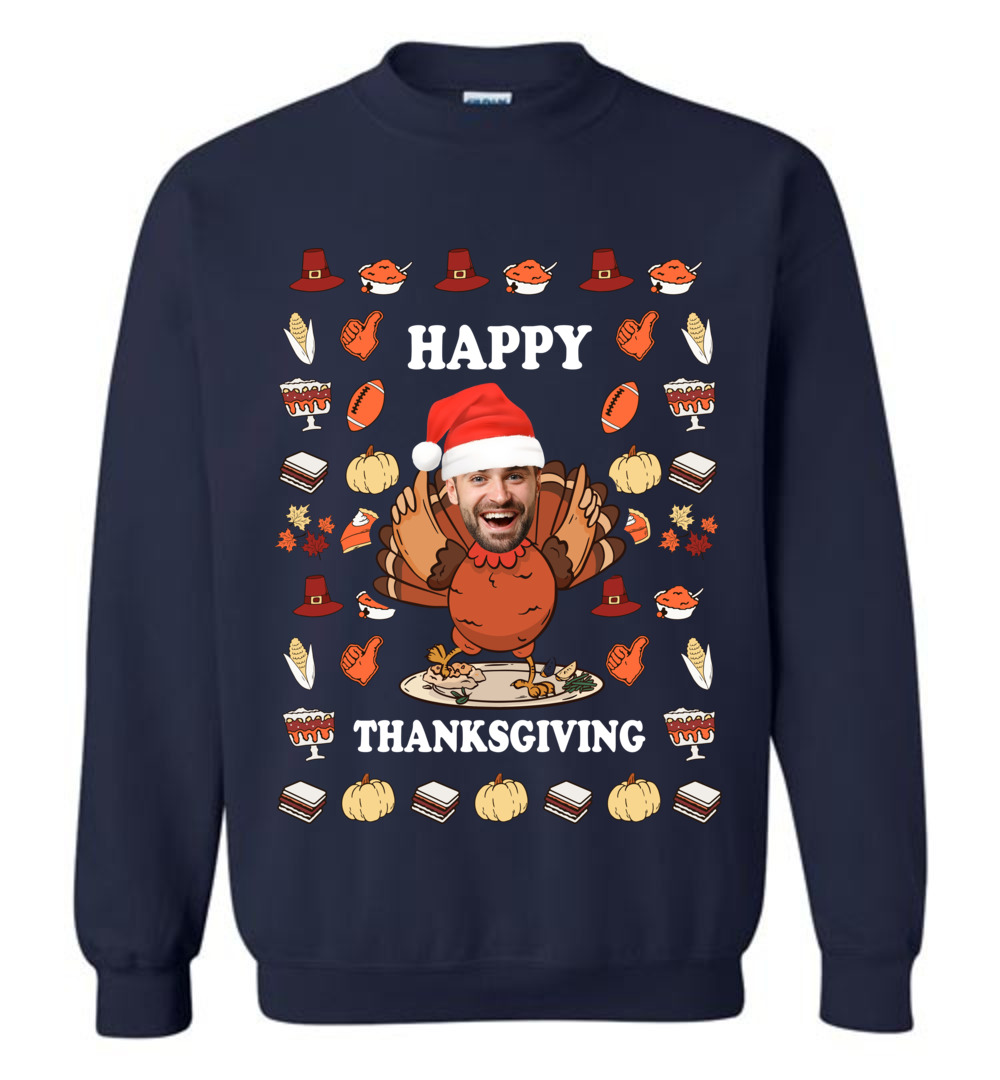 Happy Thanksgiving Turkey Day Sweater