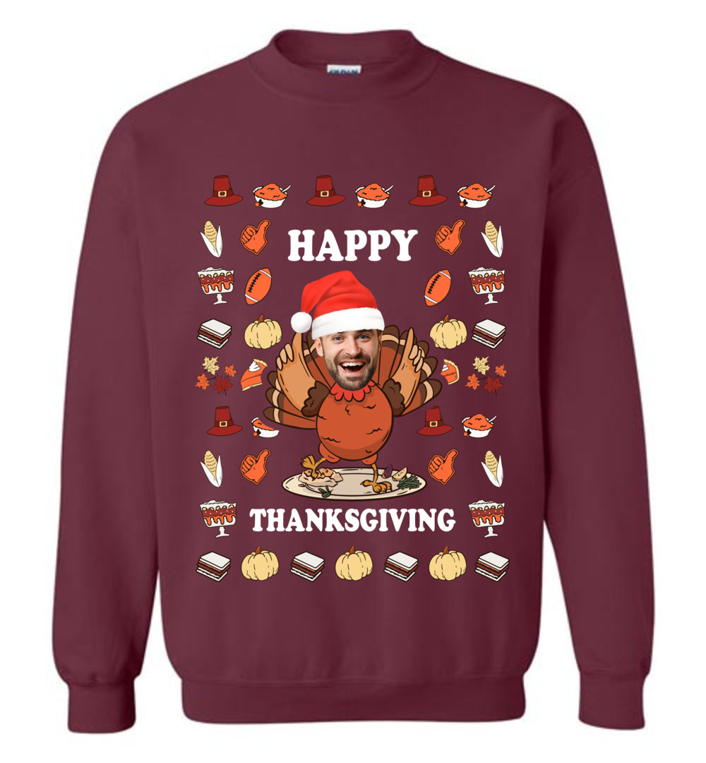Happy Thanksgiving Turkey Day Sweater