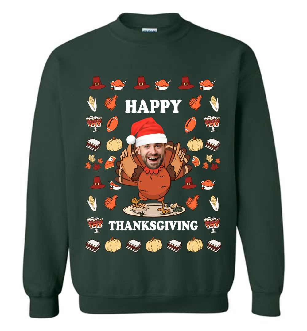 Happy Thanksgiving Turkey Day Sweater