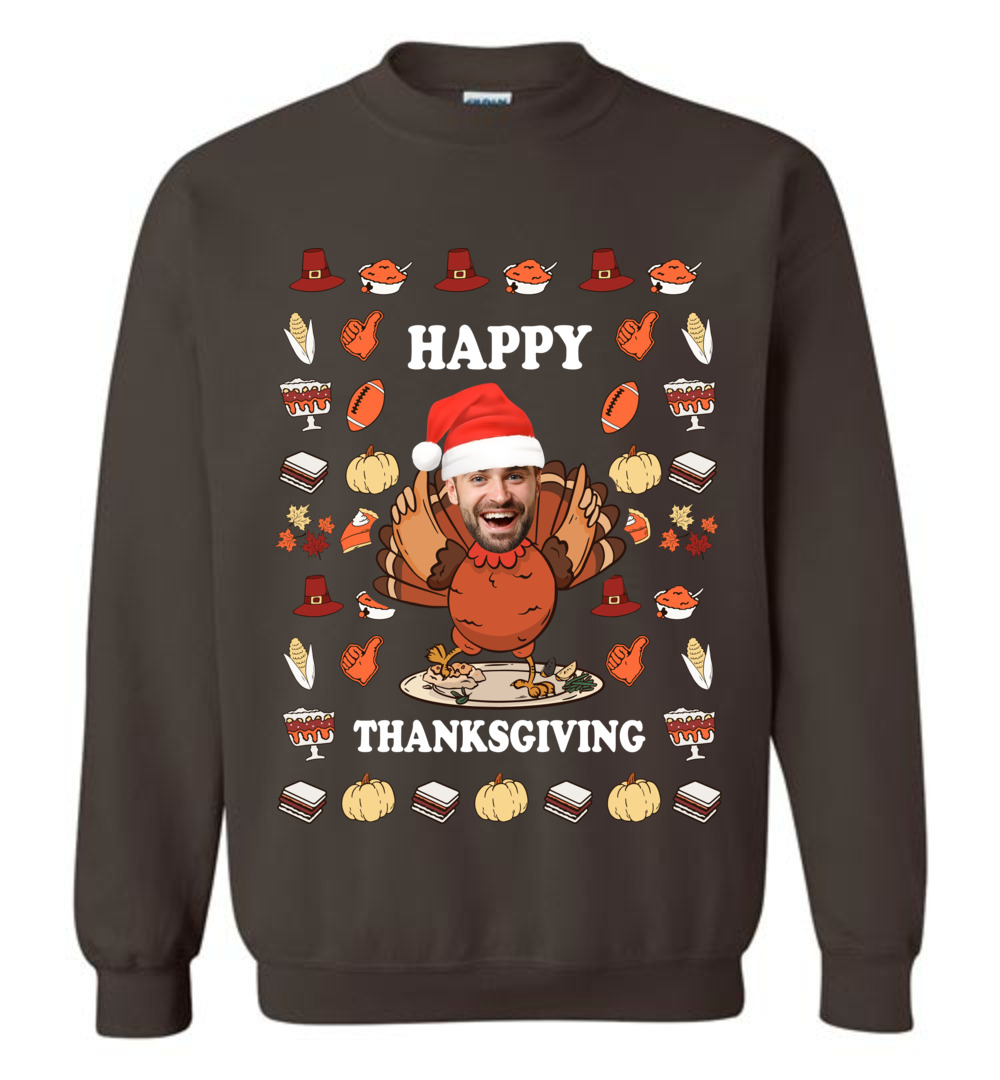 Happy Thanksgiving Turkey Day Sweater