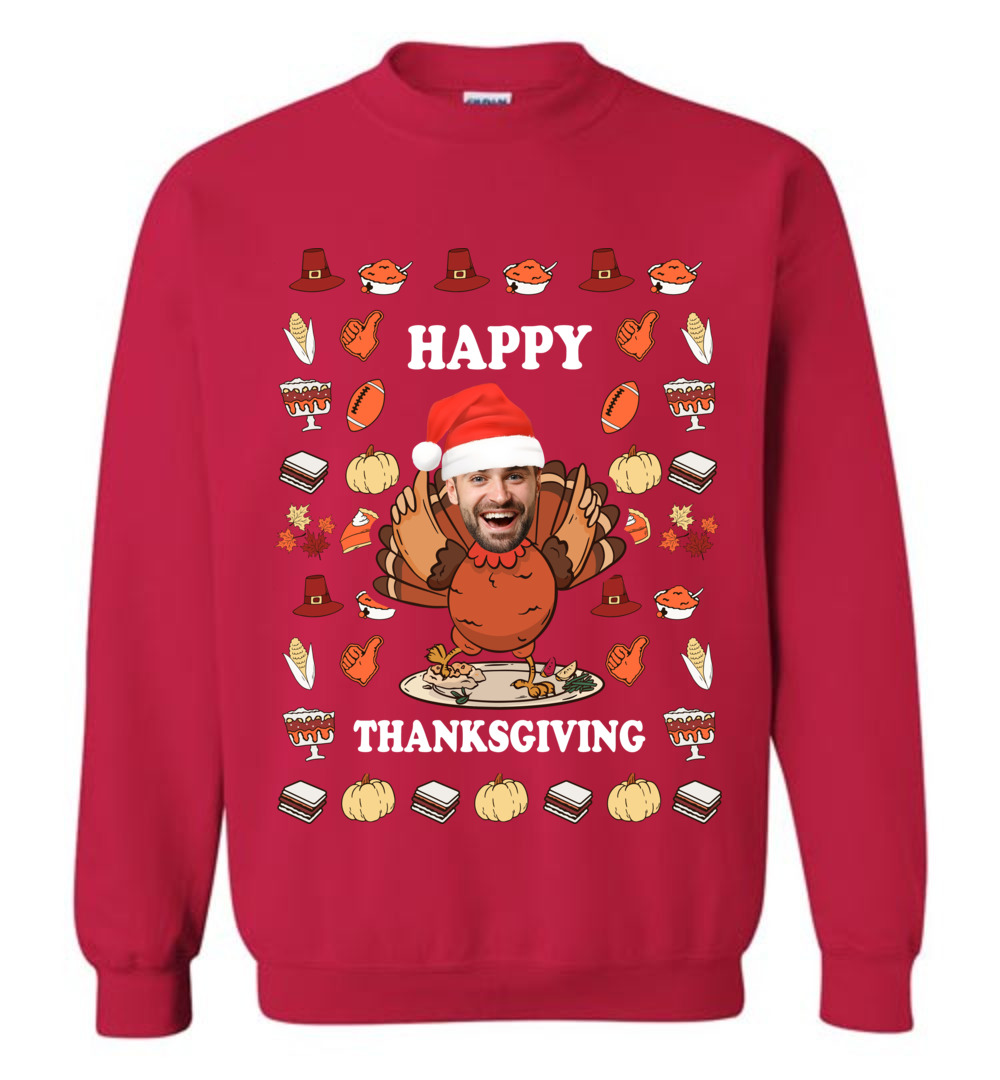Happy Thanksgiving Turkey Day Sweater