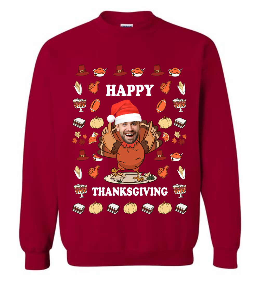 Happy Thanksgiving Turkey Day Sweater
