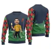 Custom Face Golf Player Funny Christmas Pullover
