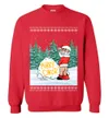Naughty Santa Merry Xmas Ugly Sweater For Women