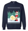 Naughty Santa Merry Xmas Ugly Sweater For Women