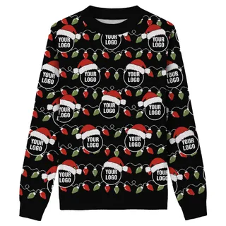 Christmas Custom Logo Knitted Pullover Sweater