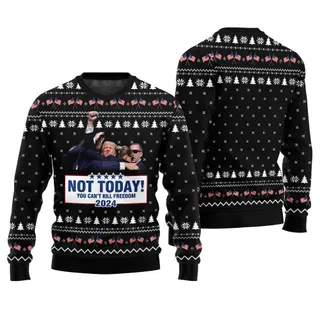 Donald Trump Ugly Christmas Sweater 2024