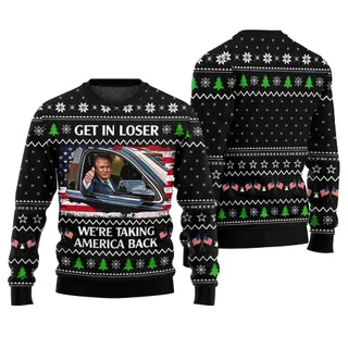 2024 Take America Back Donald Trump Ugly Sweater