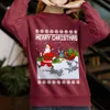 Merry Christmas Santa Women Ugly Christmas Sweater