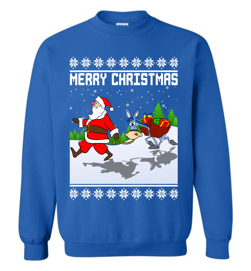 Merry Christmas Santa Women Ugly Christmas Sweater - variant image 1