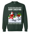 Merry Christmas Santa Women Ugly Christmas Sweater