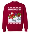 Merry Christmas Santa Women Ugly Christmas Sweater