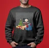 Naughty Santa With Bad Girl Ugly Christmas SWeater
