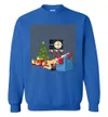 Naughty Santa With Bad Girl Ugly Christmas SWeater - variant image 1