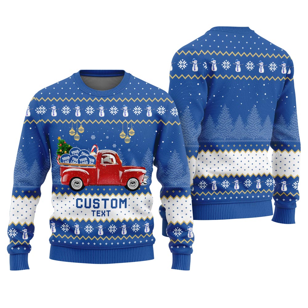 Christmas Sweater With Logo Car For Men - variant image 1