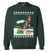 Funny Santa With Reindeer Ugly Sweater For Unisex