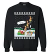 Funny Santa With Reindeer Ugly Sweater For Unisex