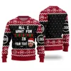 Custom Christmas Sweater With Picture For Men
