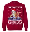 DJ Squirrel Men's Ugly Christmas Sweater