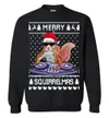 DJ Squirrel Men's Ugly Christmas Sweater