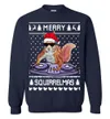 DJ Squirrel Men's Ugly Christmas Sweater