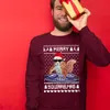 DJ Squirrel Men's Ugly Christmas Sweater