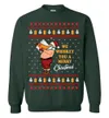 We Whiskey You A Merry Christmas Christmas Sweatshirt