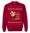 We Whiskey You A Merry Christmas Christmas Sweatshirt